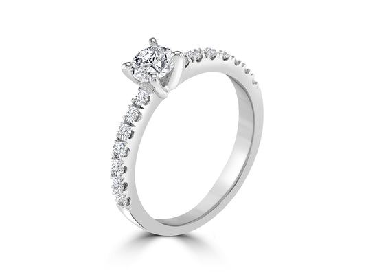 Classic engagement ring