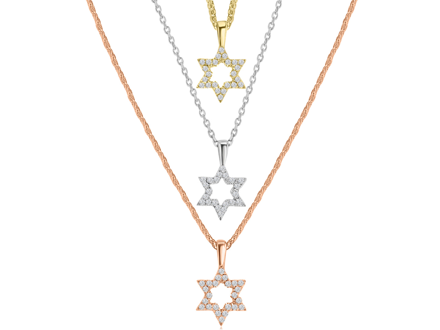 David Star necklace